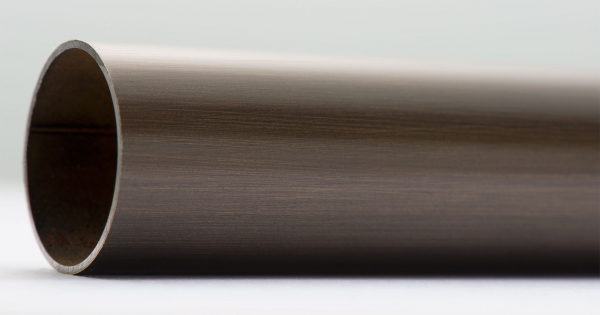 Messingrohr mit Stahlkern brüniert, 25 x 0,85 mm