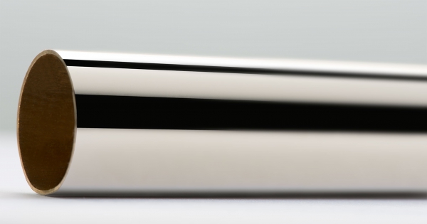 Messingrohr vernickelt, 28 x 0,7 mm